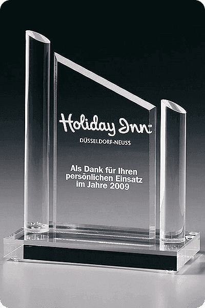 Křišťálové ocenění -  GLA0980
