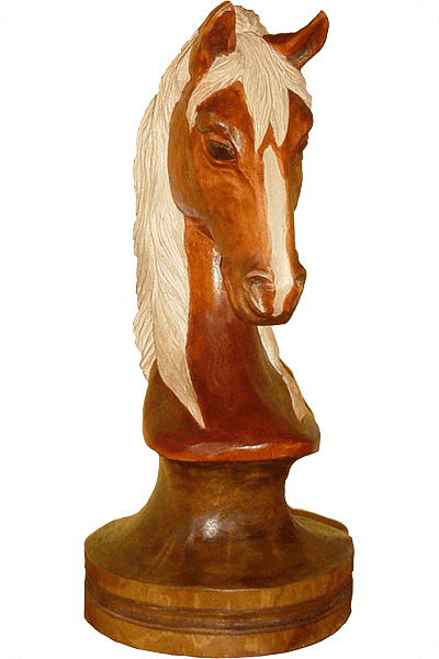 Dřevěná trofej -  DRE023