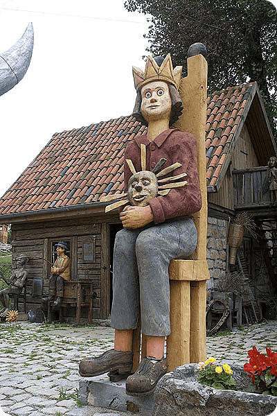 Dřevěná trofej -  DRE029